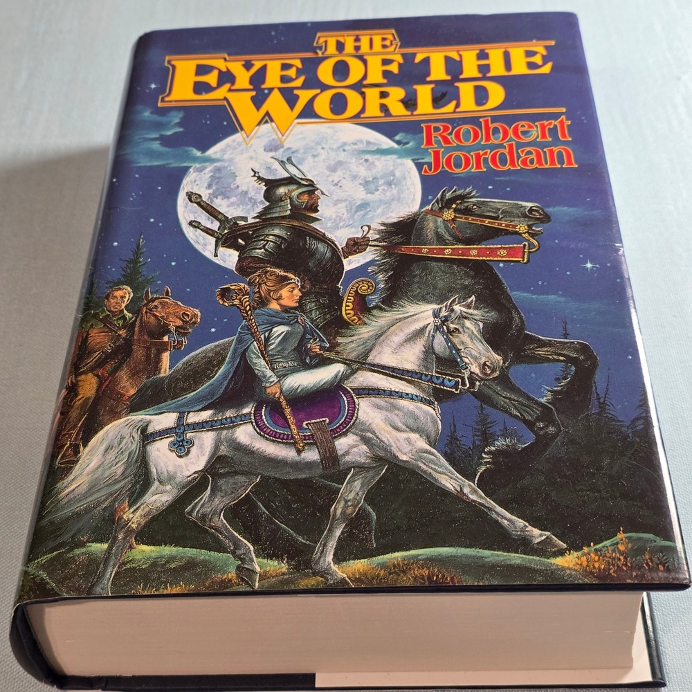 The Eye of the World Robert Jordan Wheel of Time Book 1 Hardcover Tor Fantasy